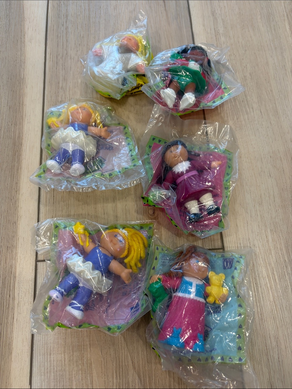 Vintage Cabbage Patch McDonalds Assorted Kids Collectors items